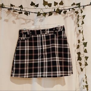SOLD Plaid Mini Skirt